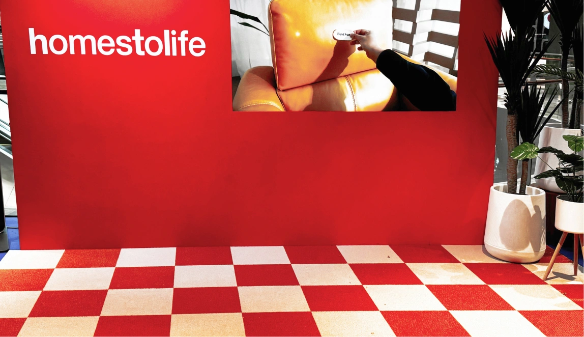 Homestolife Installation carpet Tile by Honpo